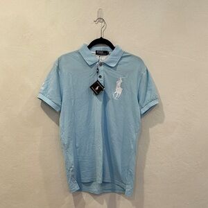 Source Unknown Sky Blue Polo Shirt